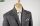 Gray Plaid blazer with piero giachi patches