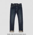  Mcs stretch cotton Jeans with cuffs