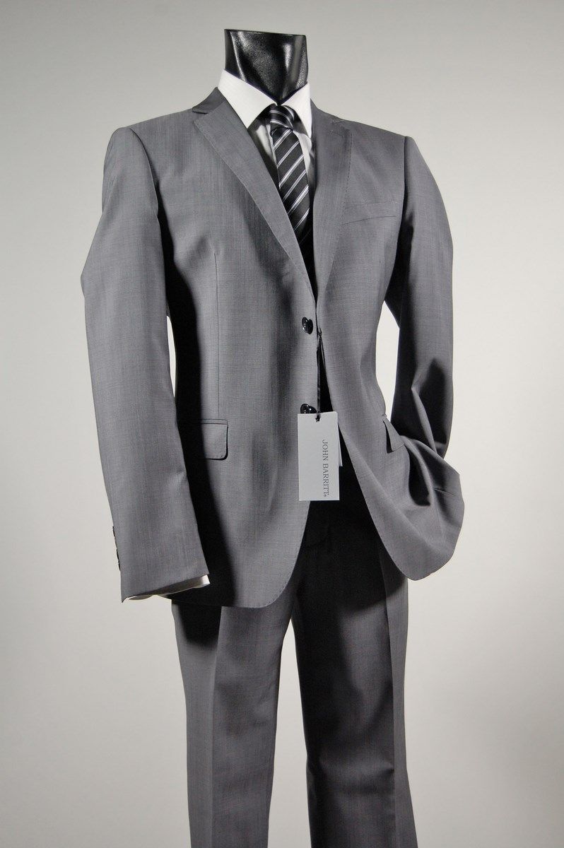 Abito uomo john barritt grigio in fresco lana nuova collezione saldi online
