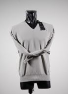 Pull sweater v bramante rice grain in pure cotton