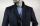 Cappotto moda uomo slim fit blu john barritt