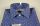 Camicia ingram blu a fantasia slim fit cotone stretch
