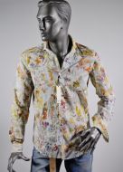 Camicia ingram slim fit fantasia hawaiana 