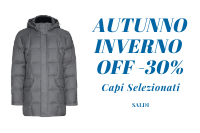 Autunno Inverno Saldi -30%