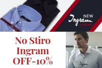 Ingram no-iron shirt outlet On Line -10% OFF