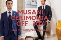 Men's ceremony Musani Milan outlet-30%