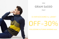 Collezione Autunno Inverno Gran Sasso Maglieria Saldi -30% 